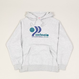 Pasteelo Track Hoodie Heather Grey